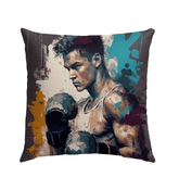 Kickboxing Glory Outdoor Pillow - Beyond T-shirts